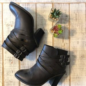 Women’s Buckle Ankle Boot